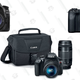 Canon - EOS Rebel T6 DSLR Two Lens Kit with EF-S 18-55mm IS II and EF 75-300mm III lens | $400 | Best Buy | Also available at Amazon and Walmart
Canon EOS M50 Camera w/ Lens | $600 | Best Buy | Also available at Amazon
Canon - EOS 80D DSLR Camera w/ 18-55mm IS STM Lens | $900 | Best Buy | Also available at Amazon